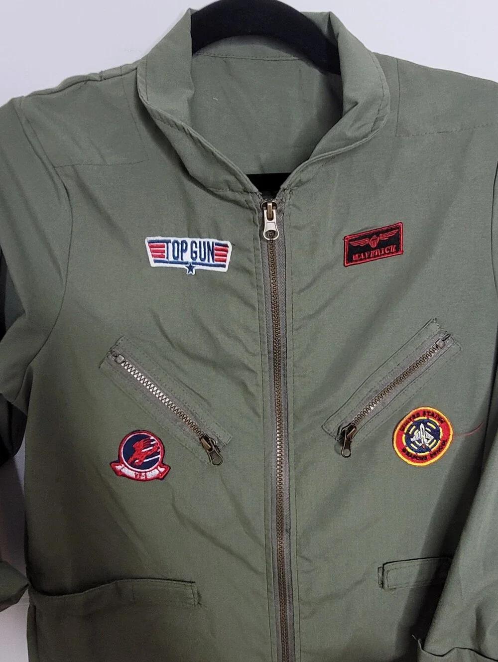 Kids Leg Avenue Top Gun Maverick flight suit Size L